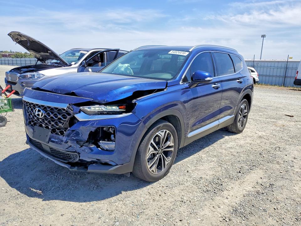2020 Hyundai Santa Fe მანქანა იყიდება აუქციონზე, vin: 5NMS3CAA5LH297490, აუქციონის ნომერი: 54524416