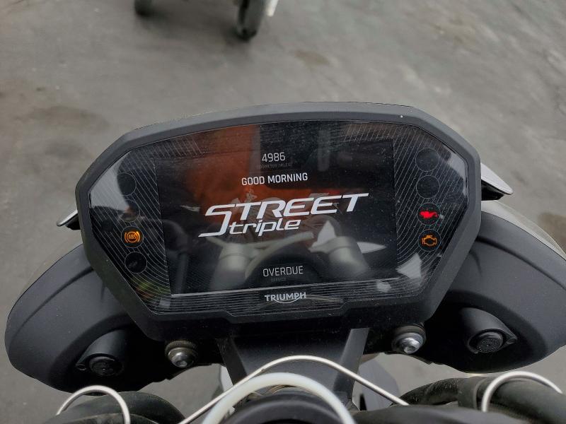 52199546 :رقم المزاد ، SMTA614K4RTBK1117 vin ، 2024 Triumph Motorcycle Street Triple مزاد بيع