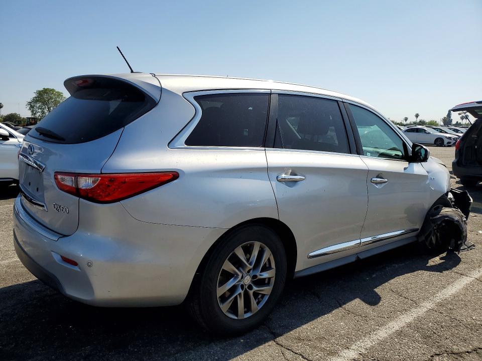 52230846 :رقم المزاد ، 5N1AL0MN9EC506977 vin ، 2014 Infiniti Qx60 مزاد بيع
