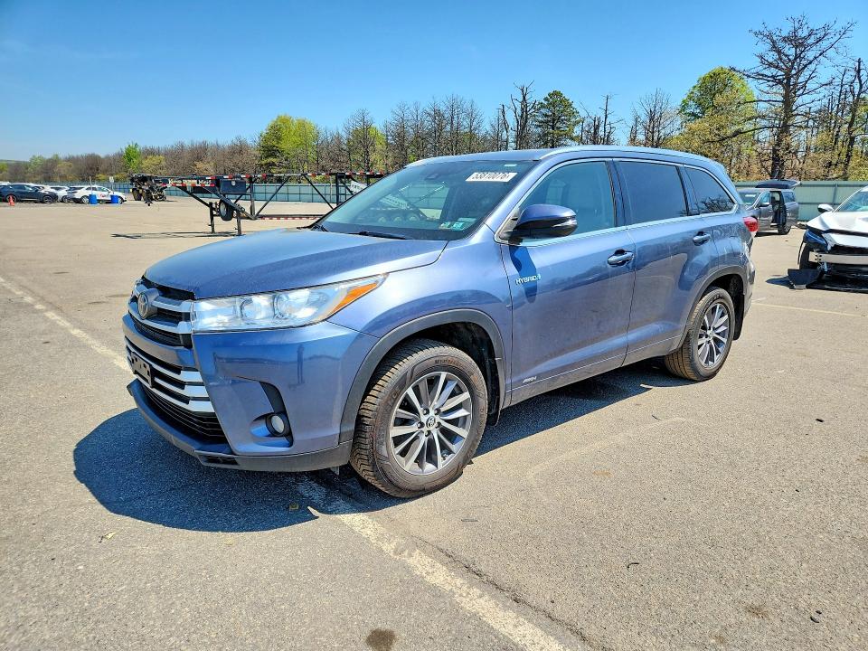 Продаж на аукціоні авто 2017 Toyota Highlander Hybrid, vin: 5TDJGRFH0HS032148, номер лоту: 53810076
