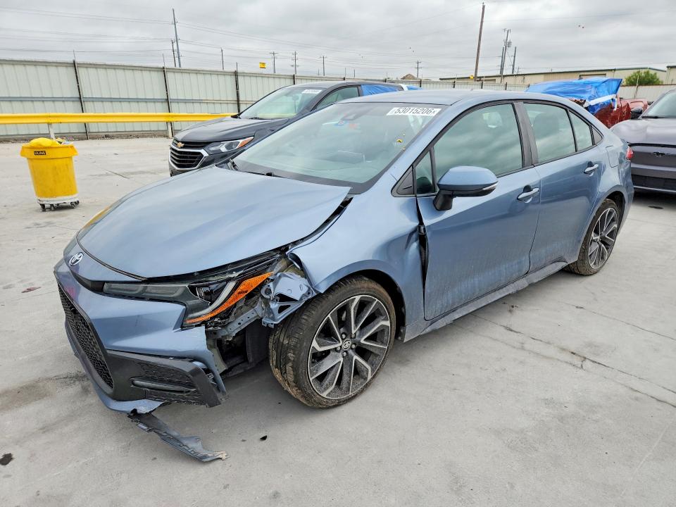 2020 Toyota Corolla მანქანა იყიდება აუქციონზე, vin: 5YFS4RCE6LP016092, აუქციონის ნომერი: 53015206