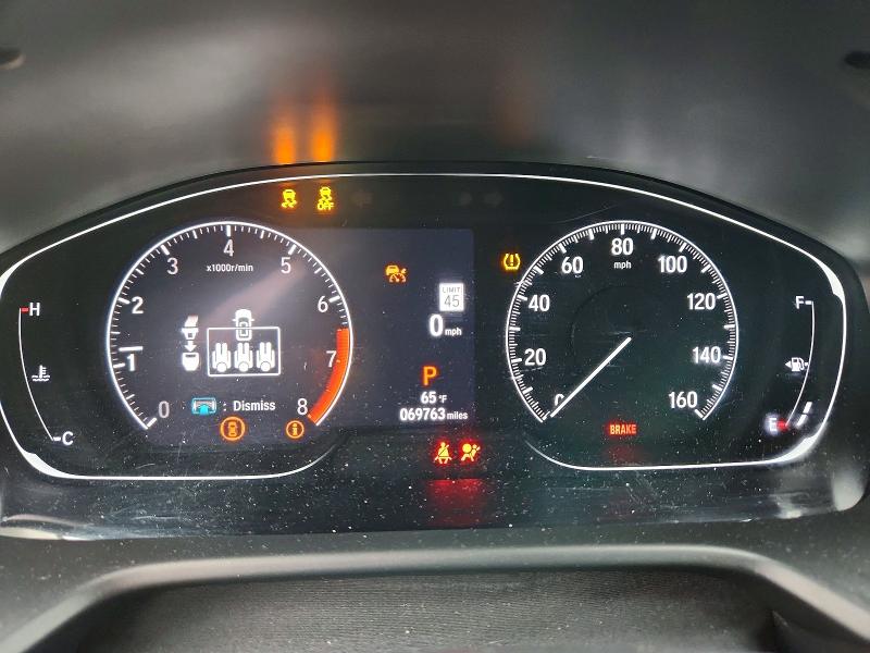 Продажа на аукционе авто 2021 Honda Accord, vin: 1HGCV1F18MA010345, номер лота: 53352476