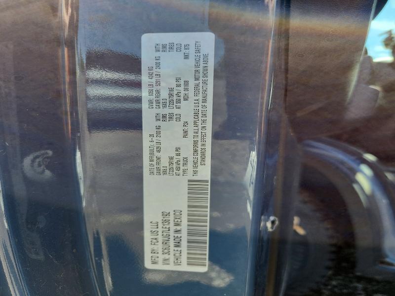 2020 Ram Promaster 3500 მანქანა იყიდება აუქციონზე, vin: 3C6URVJG7LE136192, აუქციონის ნომერი: 54392796