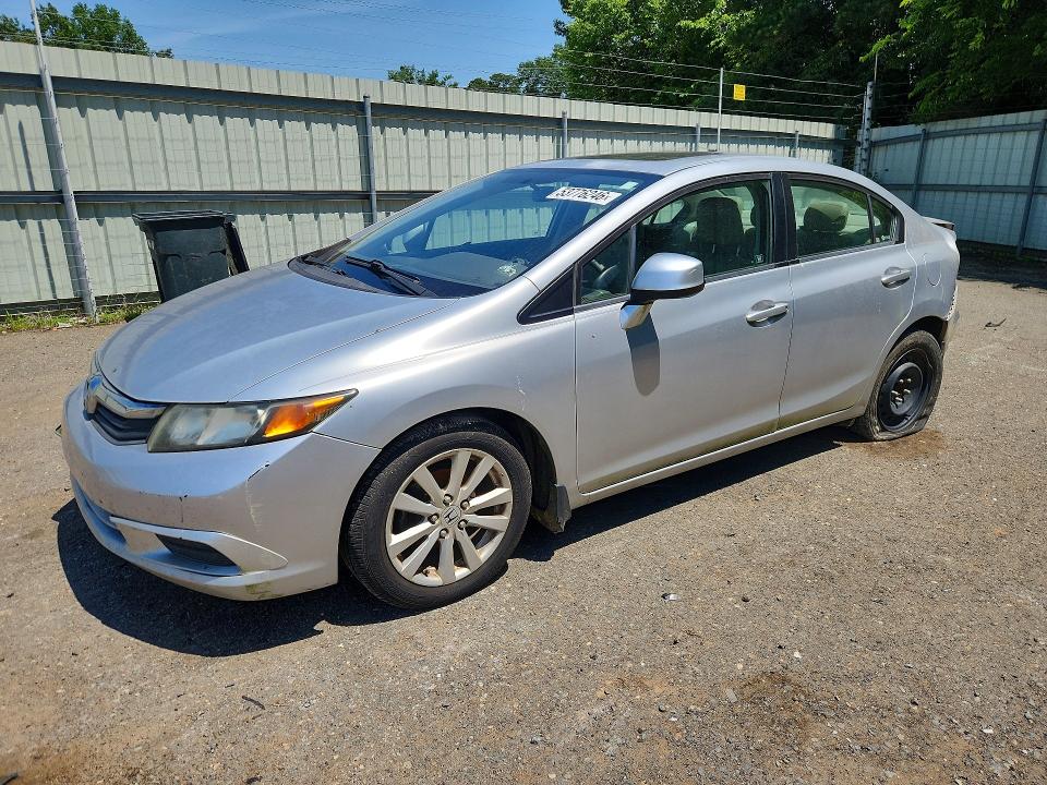 53776246 :رقم المزاد ، 2HGFB2F9XCH547137 vin ، 2012 Honda Civic مزاد بيع