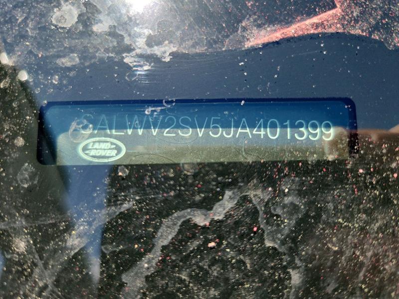 Aukcja sprzedaży 2018 Land Rover Range Rover Sport, vin: SALWV2SV5JA401399, numer aukcji: 54024086