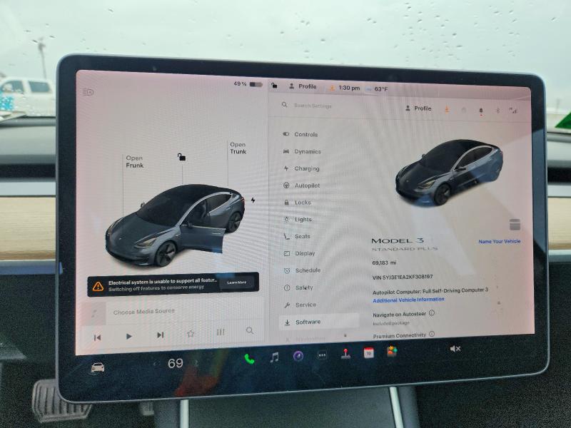 Aukcja sprzedaży 2019 Tesla Model 3, vin: 5YJ3E1EA2KF308197, numer aukcji: 54000966