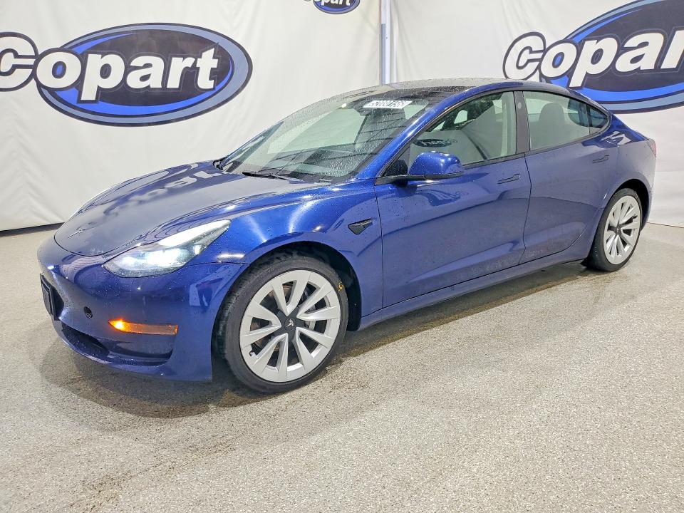Aukcja sprzedaży 2022 Tesla Model 3, vin: 5YJ3E1EA8NF303820, numer aukcji: 52080156