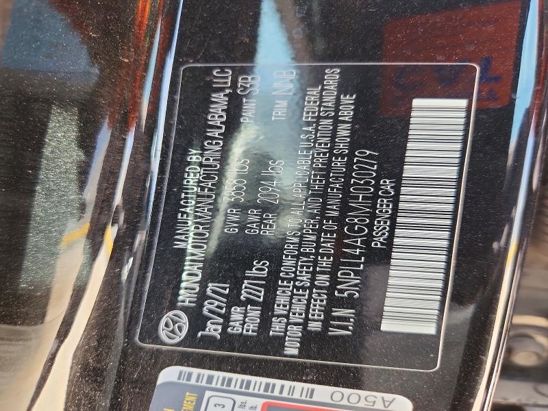 Продаж на аукціоні авто 2021 Hyundai Elantra, vin: 5NPLL4AG8MH030279, номер лоту: 53923126