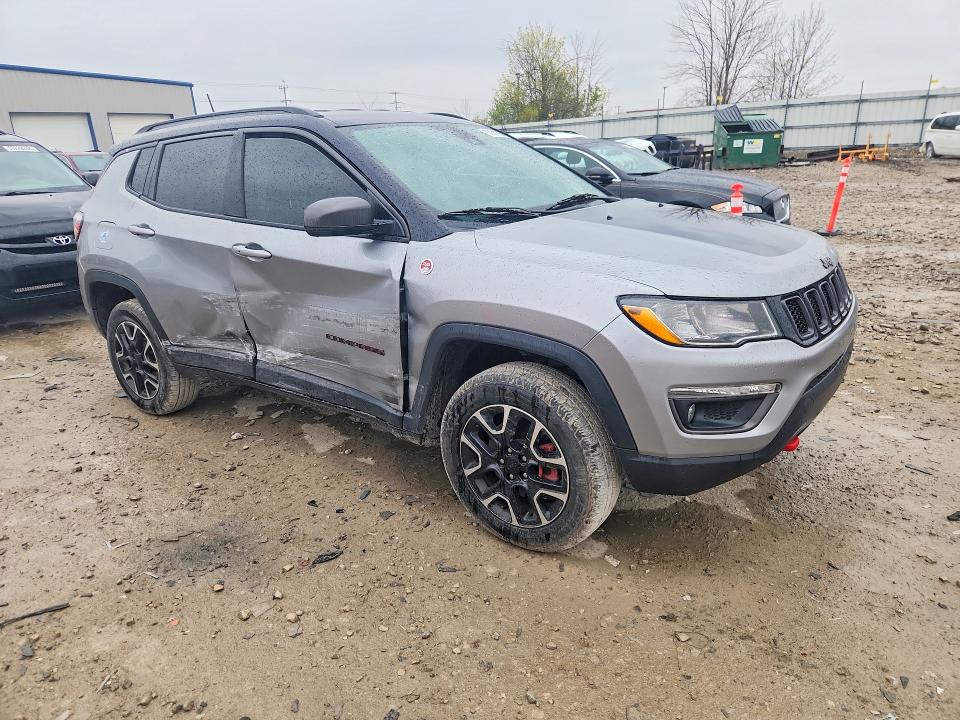 Продажа на аукционе авто 2021 Jeep Compass, vin: 3C4NJDDB4MT519860, номер лота: 53101196