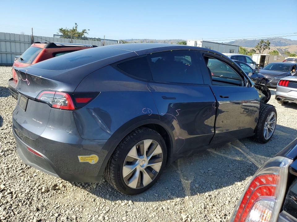 2022 Tesla Model Y მანქანა იყიდება აუქციონზე, vin: 7SAYGDEE9NF561190, აუქციონის ნომერი: 52887206