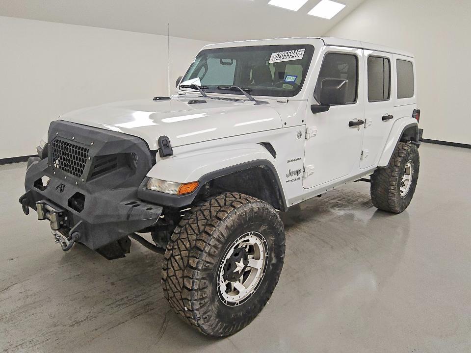 Продаж на аукціоні авто 2018 Jeep Wrangler Unlimited, vin: 1C4HJXEG3JW193631, номер лоту: 52055946