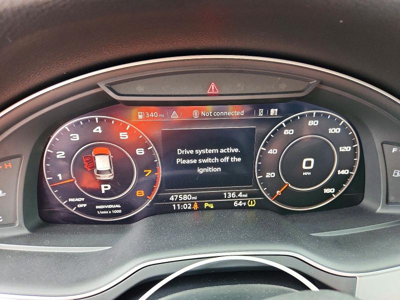 2019 Audi Q7 მანქანა იყიდება აუქციონზე, vin: WA1LHAF73KD047898, აუქციონის ნომერი: 53559686