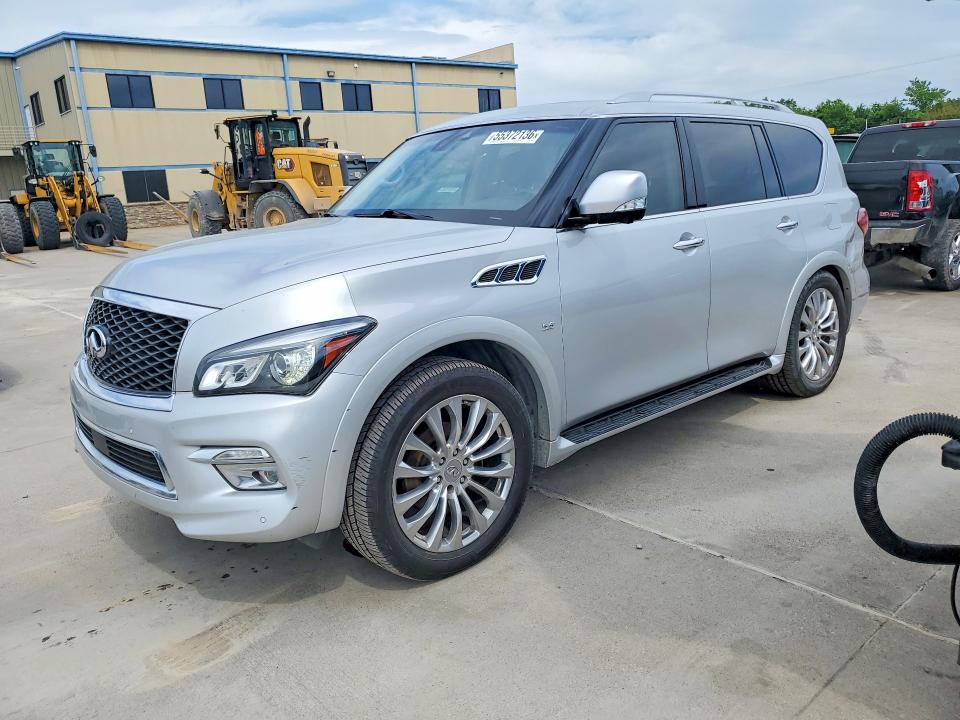 2017 Infiniti Qx80 მანქანა იყიდება აუქციონზე, vin: JN8AZ2NF0H9646346, აუქციონის ნომერი: 55372136