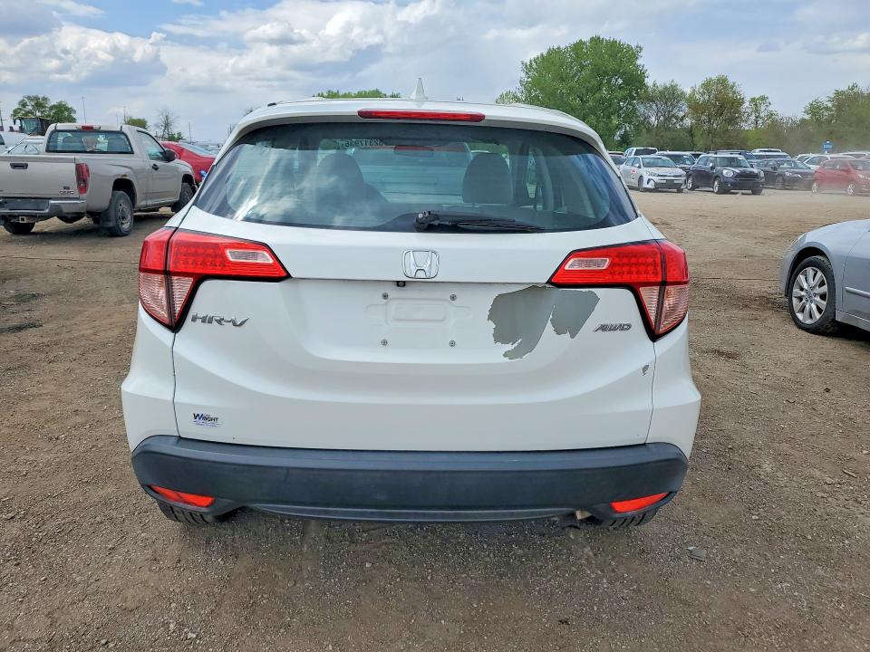 52317936 :رقم المزاد ، 3CZRU6H37GM749604 vin ، 2016 Honda Hr-v مزاد بيع