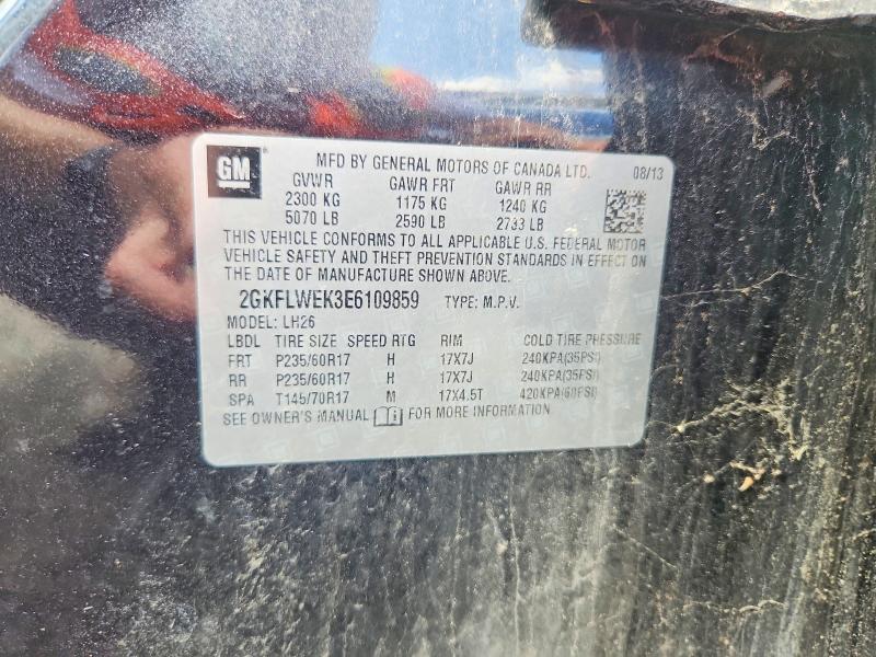 Aukcja sprzedaży 2014 Gmc Terrain, vin: 2GKFLWEK3E6109859, numer aukcji: 52606436