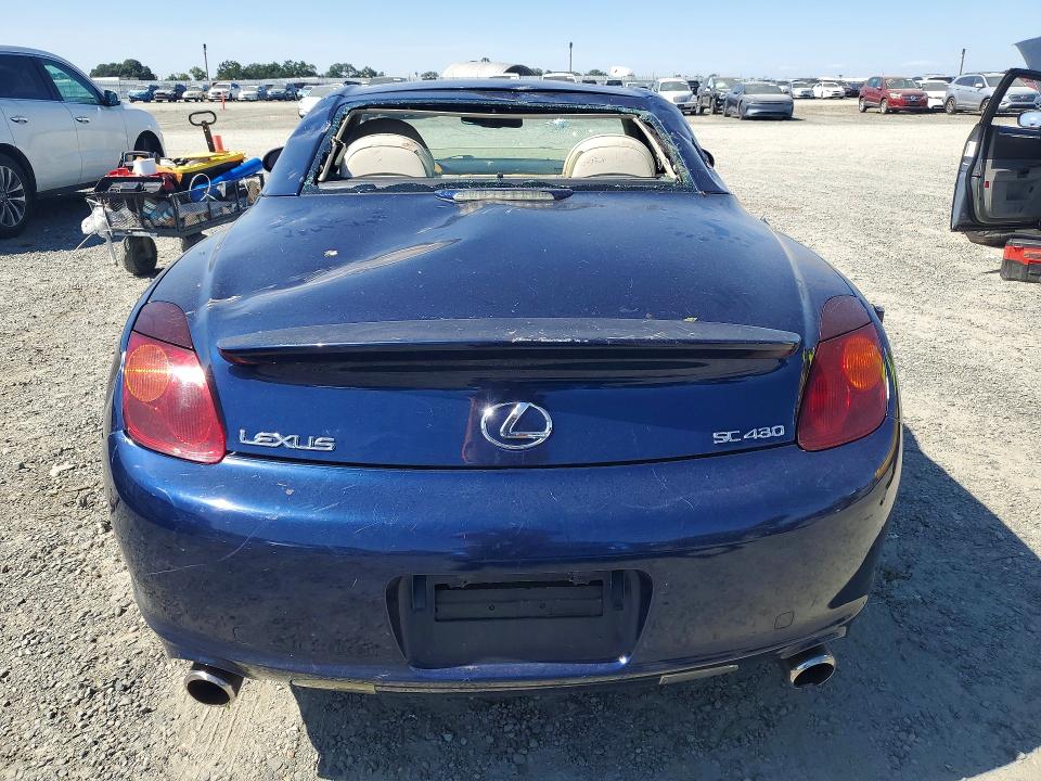 2002 Lexus Sc მანქანა იყიდება აუქციონზე, vin: JTHFN48Y020017234, აუქციონის ნომერი: 54337976
