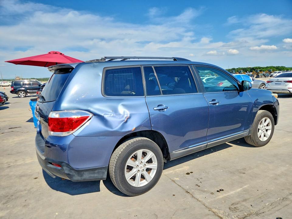 Aukcja sprzedaży 2013 Toyota Highlander, vin: 5TDZK3EH9DS103700, numer aukcji: 55565906