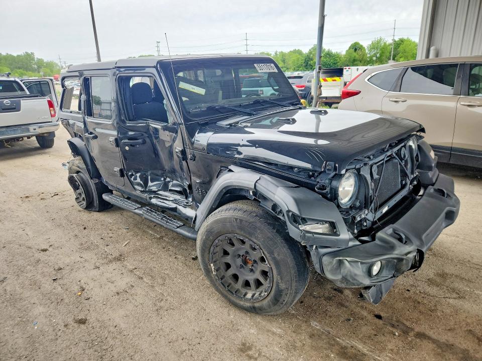 Продажа на аукционе авто 2022 Jeep Wrangler Unlimited, vin: 1C4HJXDN3NW135105, номер лота: 55117016