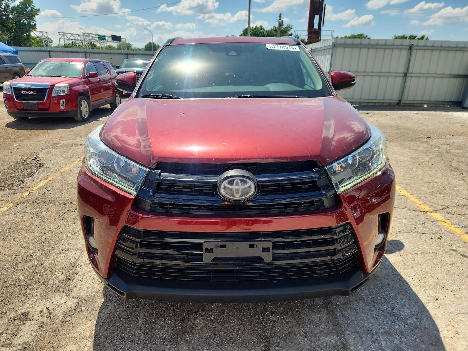 Aukcja sprzedaży 2017 Toyota Highlander, vin: 5TDJZRFH4HS456989, numer aukcji: 54714576