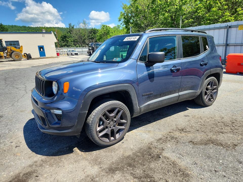 54846146 :رقم المزاد ، ZACNJDBB2MPN32856 vin ، 2021 Jeep Renegade مزاد بيع