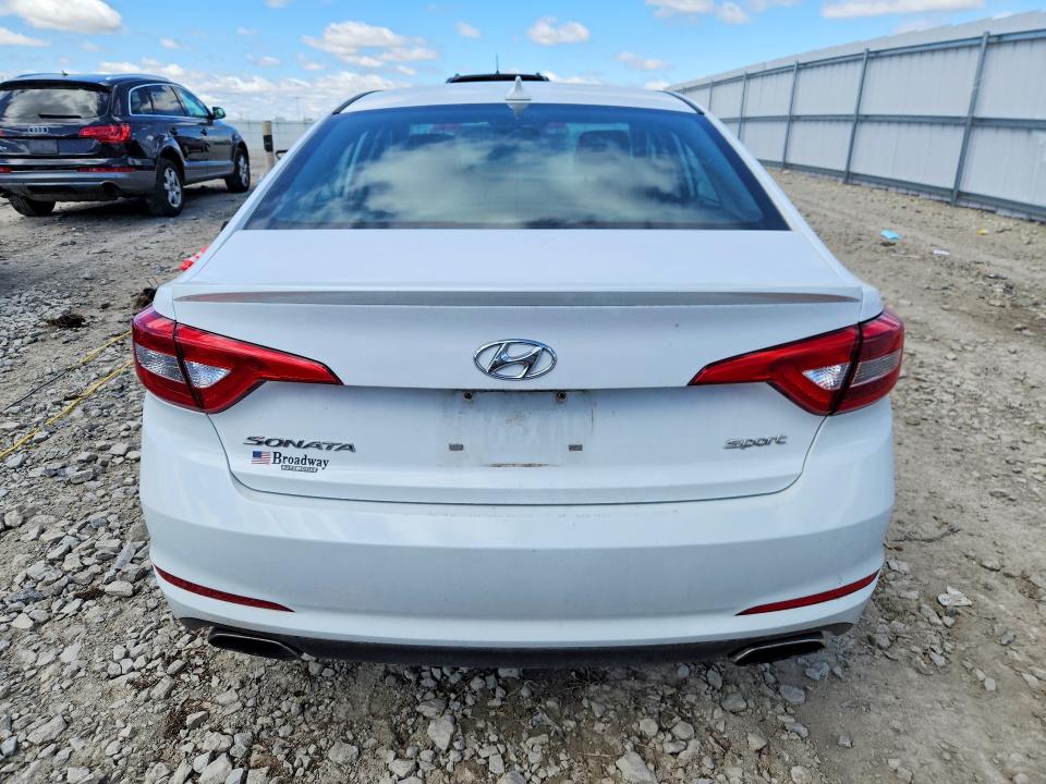 2015 Hyundai Sonata მანქანა იყიდება აუქციონზე, vin: 5NPE34AF3FH149683, აუქციონის ნომერი: 53569586