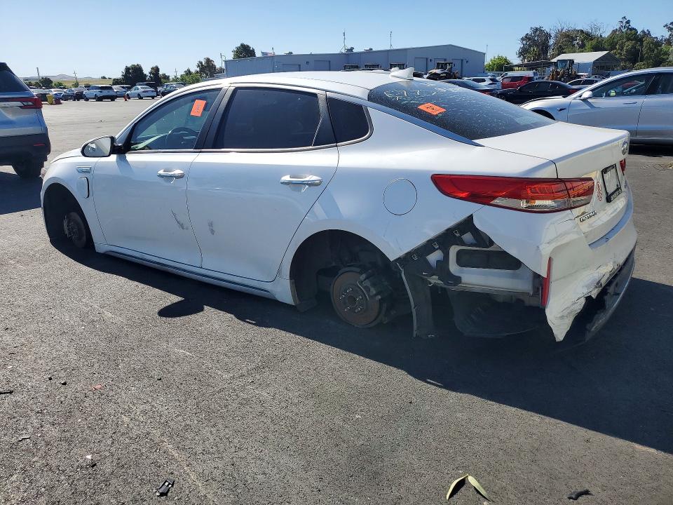 2018 Kia Optima Plug-in Hybrid მანქანა იყიდება აუქციონზე, vin: KNAGV4LD0J5025777, აუქციონის ნომერი: 53952956