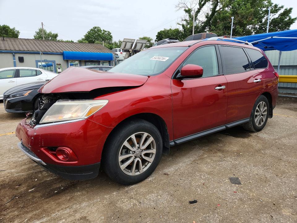 54256256 :رقم المزاد ، 5N1AR2MN2FC719961 vin ، 2015 Nissan Pathfinder مزاد بيع