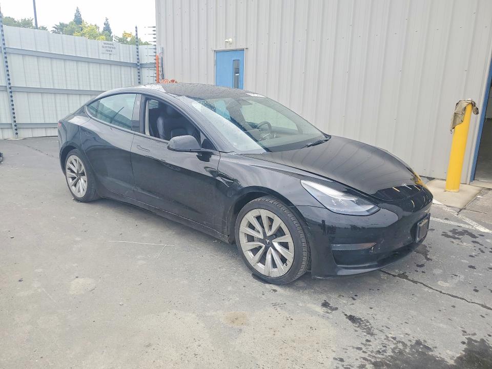 Продажа на аукционе авто 2022 Tesla Model 3, vin: 5YJ3E1EAXNF186287, номер лота: 55554926