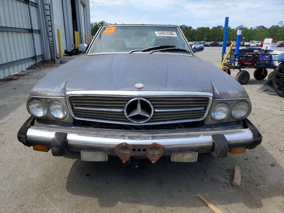 54853386 :رقم المزاد ، WDBBA45A1EA011426 vin ، 1984 Mercedes-benz 380 مزاد بيع