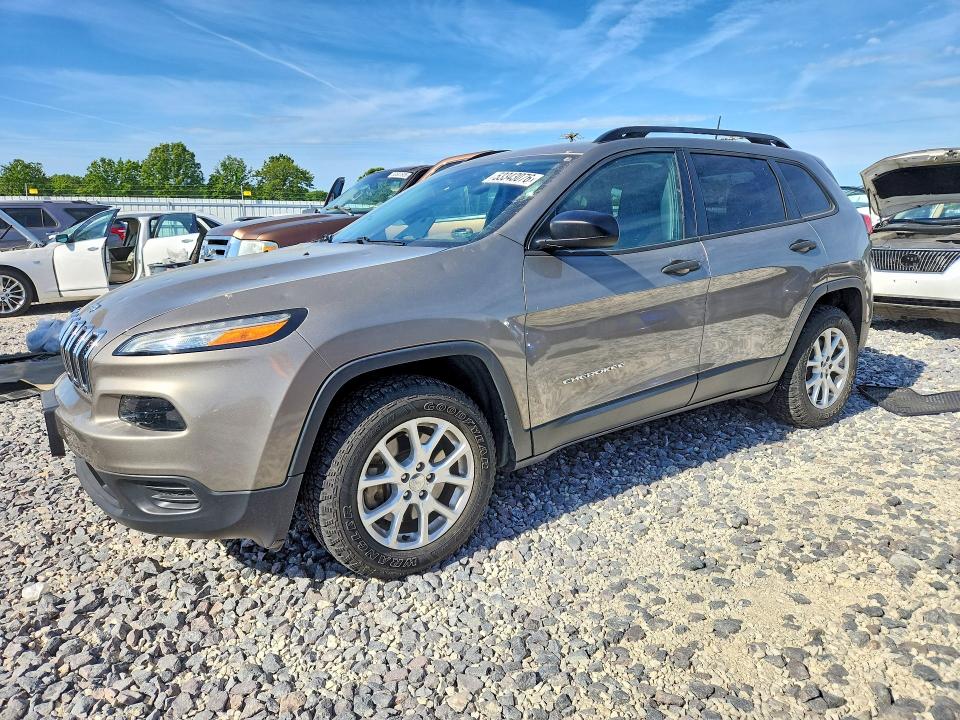 2017 Jeep Cherokee მანქანა იყიდება აუქციონზე, vin: 1C4PJMAB2HW602460, აუქციონის ნომერი: 53343076