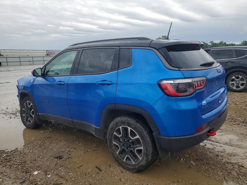 2021 Jeep Compass მანქანა იყიდება აუქციონზე, vin: 3C4NJDDB7MT545062, აუქციონის ნომერი: 52325466