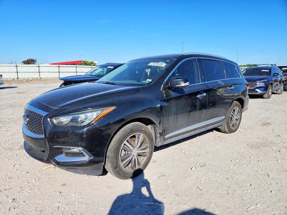 53599436 :رقم المزاد ، 5N1DL0MNXJC502492 vin ، 2018 Infiniti Qx60 مزاد بيع