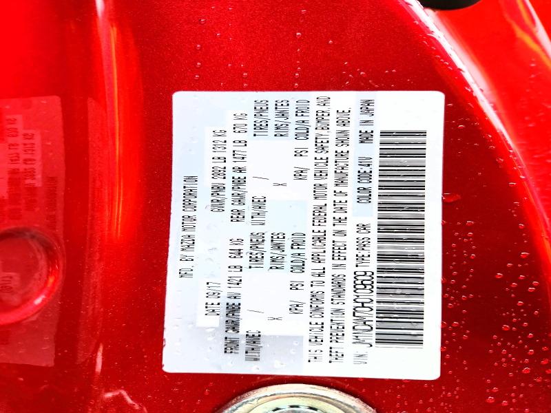 54268096 :رقم المزاد ، JM1NDAM70H0109609 vin ، 2017 Mazda Mx-5 Miata مزاد بيع
