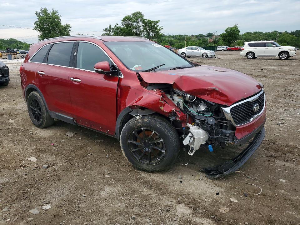 54523096 :رقم المزاد ، 5XYPG4A31HG236950 vin ، 2017 Kia Sorento مزاد بيع