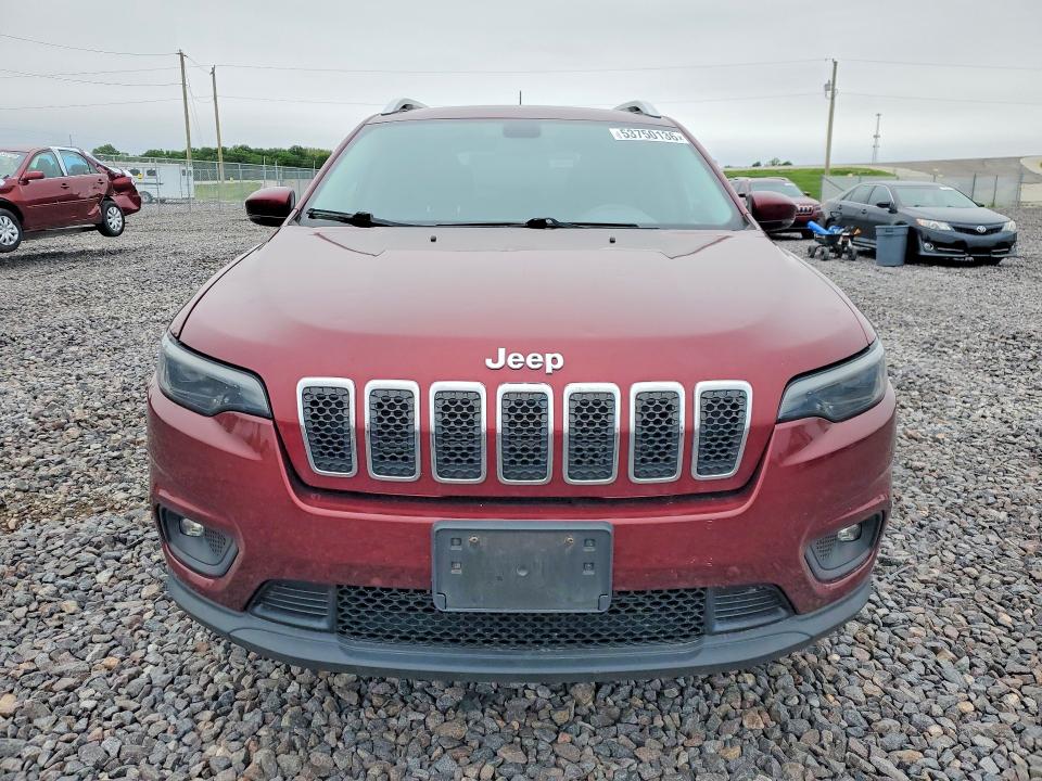 53750136 :رقم المزاد ، 1C4PJMLX1KD433169 vin ، 2019 Jeep Cherokee مزاد بيع