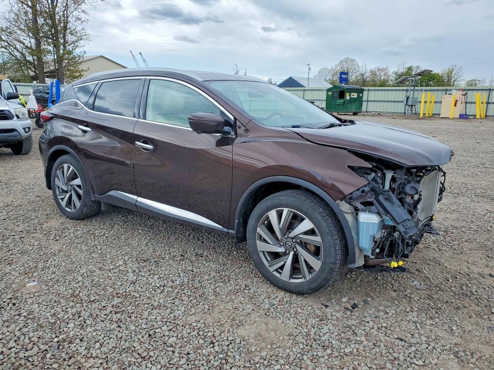 2019 Nissan Murano მანქანა იყიდება აუქციონზე, vin: 5N1AZ2MS3KN137548, აუქციონის ნომერი: 52847606