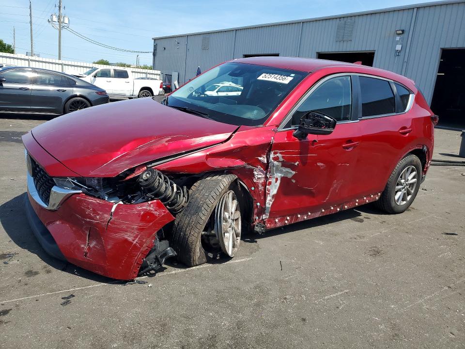 Продажа на аукционе авто 2022 Mazda Cx-5, vin: JM3KFBBM9N0545549, номер лота: 52514356