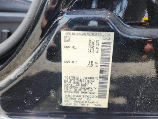Aukcja sprzedaży 2019 Nissan Altima, vin: 1N4BL4CV6KC176220, numer aukcji: 55218996