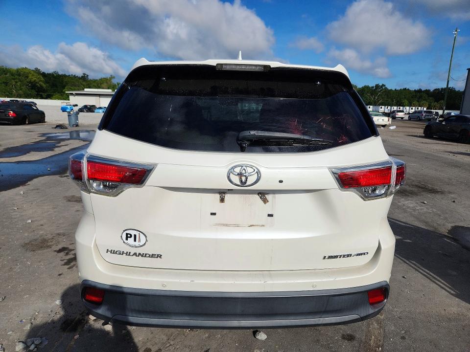 Продаж на аукціоні авто 2016 Toyota Highlander, vin: 5TDDKRFH9GS315142, номер лоту: 55053506