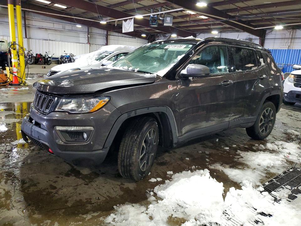 52739106 :رقم المزاد ، 3C4NJDDB2KT733260 vin ، 2019 Jeep Compass مزاد بيع