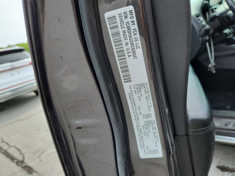 Продаж на аукціоні авто 2021 Dodge Durango, vin: 1C4RDHAG5MC608347, номер лоту: 53199626