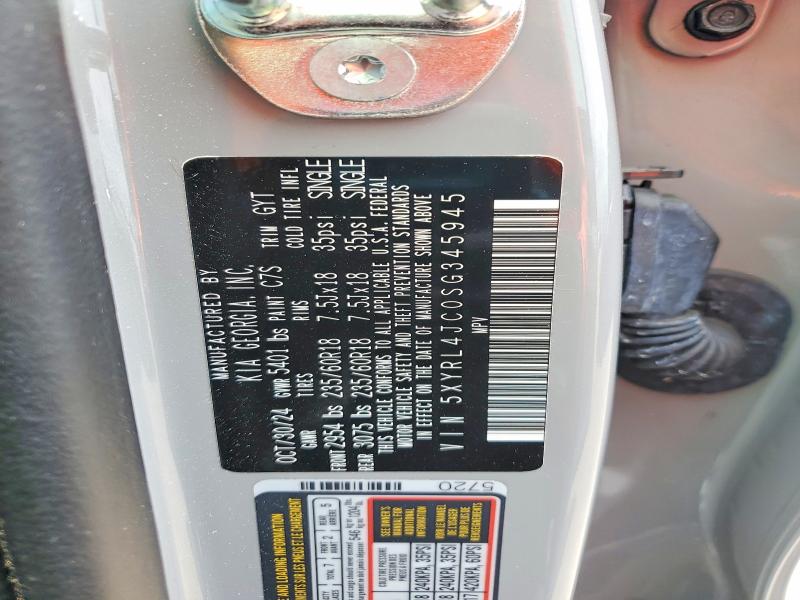 Продажа на аукционе авто 2025 Kia Sorento, vin: 5XYRL4JC0SG345945, номер лота: 53241416