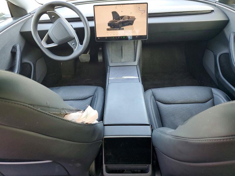 52872396 :رقم المزاد ، 5YJ3E1EA7SF030493 vin ، 2025 Tesla Model 3 مزاد بيع