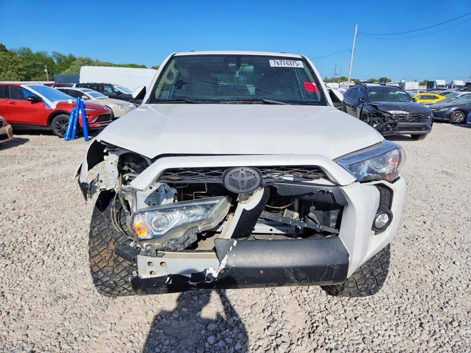 2017 Toyota 4runner მანქანა იყიდება აუქციონზე, vin: JTEBU5JR6H5420816, აუქციონის ნომერი: 78774375