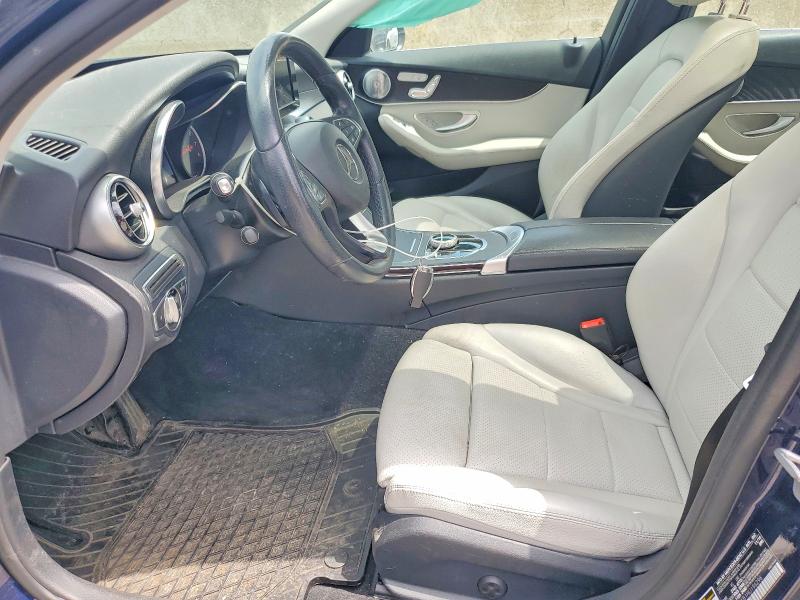 53785536 :رقم المزاد ، 55SWF4KB1HU196296 vin ، 2017 Mercedes-benz C مزاد بيع