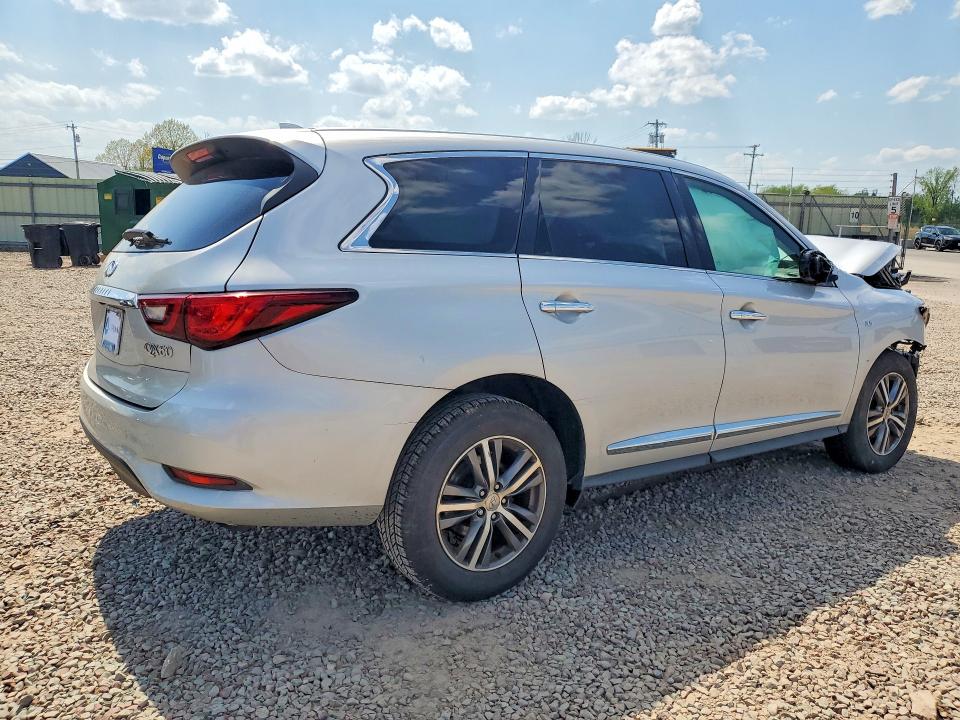 2020 Infiniti Qx60 მანქანა იყიდება აუქციონზე, vin: 5N1DL0MM1LC523757, აუქციონის ნომერი: 53739846