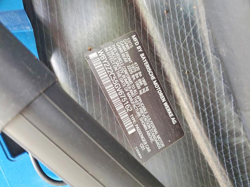 Aukcja sprzedaży 2016 Bmw I8, vin: WBY2Z2C55GV675162, numer aukcji: 53035326