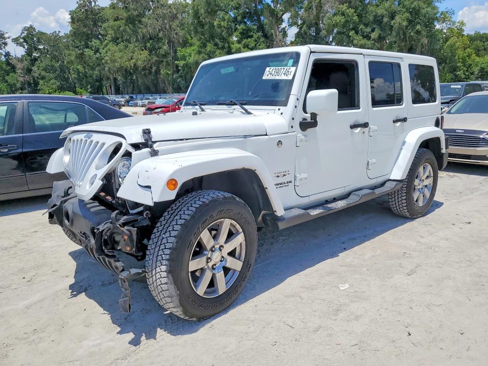 54390746 :رقم المزاد ، 1C4BJWEG5HL529212 vin ، 2017 Jeep Wrangler Unlimited مزاد بيع