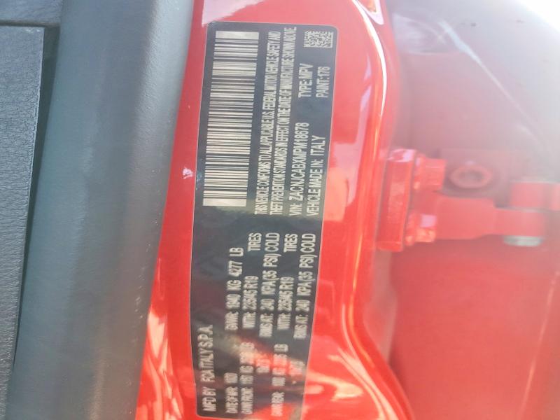 55458816 :رقم المزاد ، ZACNJCABXMPM18678 vin ، 2021 Jeep Renegade مزاد بيع