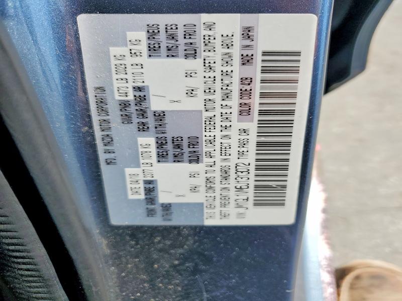 2018 Mazda 6 მანქანა იყიდება აუქციონზე, vin: JM1GL1VM6J1313072, აუქციონის ნომერი: 52122356